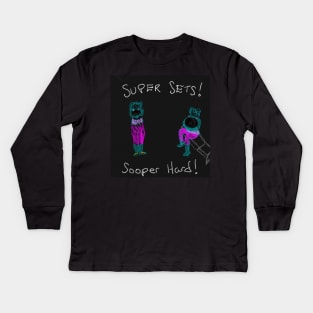 Supersets! Phit and Phat Kids Long Sleeve T-Shirt